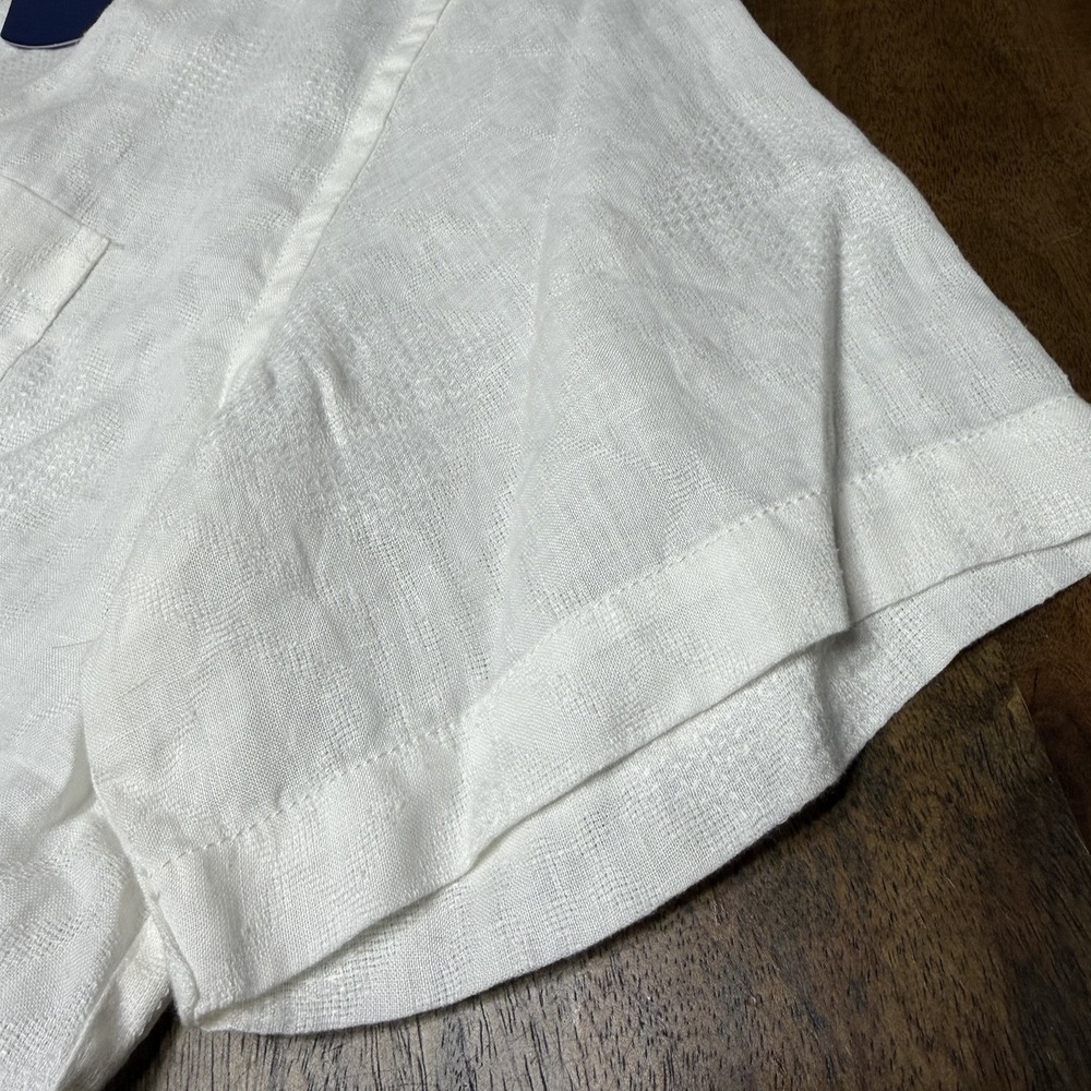 Tommy Bahama Anchors Aweigh Linen Button Down Shirt XL NEW white - Picture 4 of 10